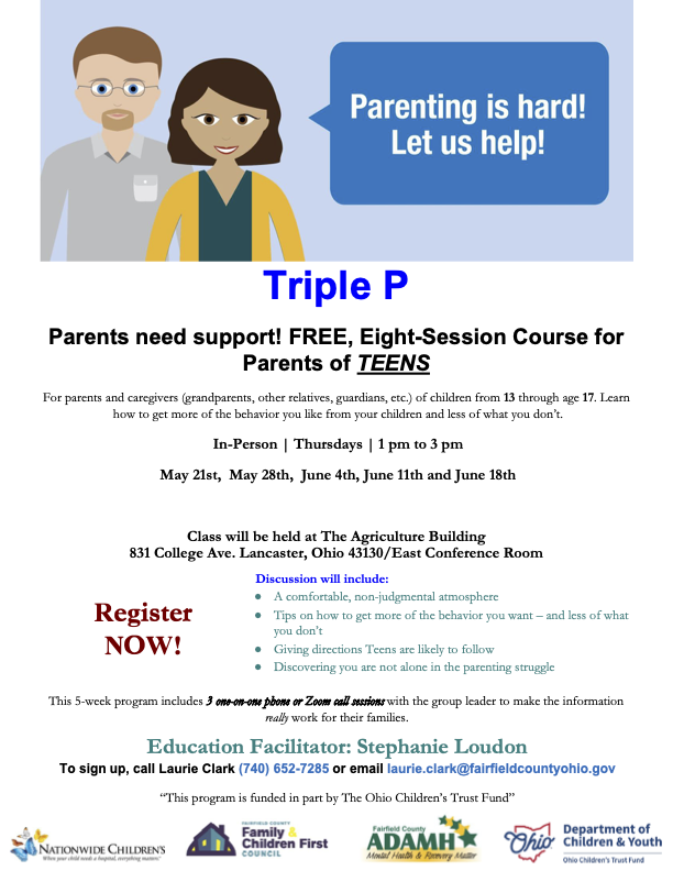 Triple P Teen Group Triple P Teen Group ad